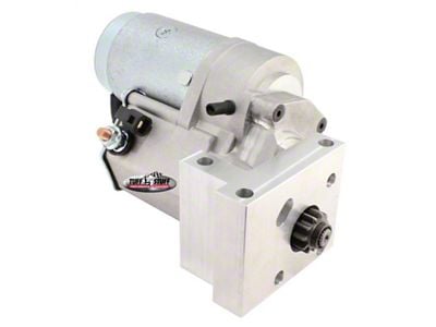 Tuff Stuff Performance Gear Reduction Starter; Offset Mounting Block; Zinc (55-81 V8 Corvette C1, C2 & C3)