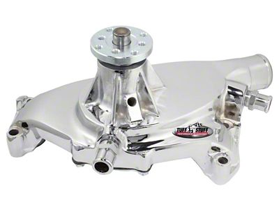 Tuff Stuff Performance Platinum SuperCool Water Pump; Polished (65-72 396/427/454 V8 Corvette C2 & C3)
