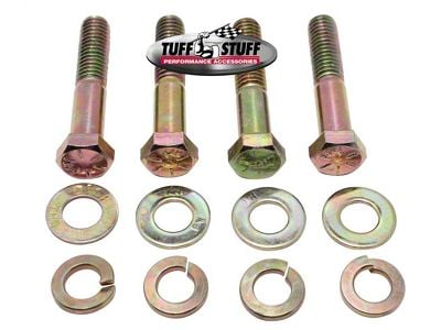 Tuff Stuff Performance Short Water Pump Bolt Kit; Hex Head; Zinc (65-72 Big Block V8 Corvette C2 & C3)