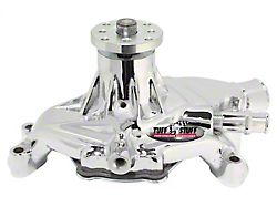 Tuff Stuff Performance SuperCool Water Pump with Reverse Rotation; Chrome (84-91 Corvette C4)
