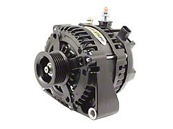 Tuff Stuff Performance Type II Power Steering 1-Groove Pulley; Black (Universal; Some Adaptation May Be Required)