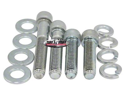 Tuff Stuff Performance Water Pump Bolt Kit; Socket Head; White Zinc (71-91 350 V8 Corvette C3 & C4)