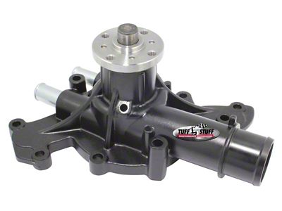Tuff Stuff Performance Platinum Style Water Pump; Chrome (94-95 5.0L F-150)