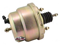 Tuff Stuff Performance 7-Inch Dual Diaphragm Power Brake Booster; Gold Zinc (Universal; Some Adaptation May Be Required)