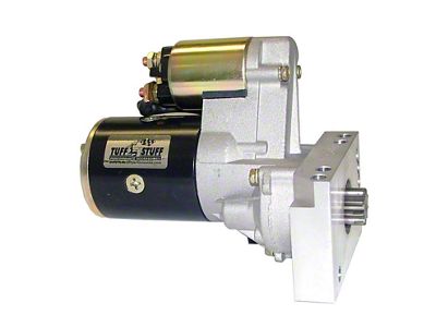 Tuff Stuff Performance Gear Reduction Starter for 153 or 168-Tooth Flexplates/Flywheels; Black (55-57 150, 210, Bel Air, Nomad)