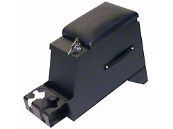 Tuffy Security Products Series II Center Security Console; 8-Inch; Black (Universal; Some Adaptation May Be Required)