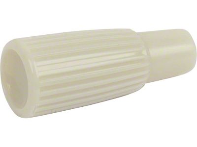 Turn Signal Lever Knob - White - Early 1962