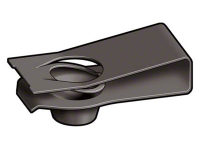 U Nut Fastener - 5/16-18 Threaded Clip - Black Oxide Finish (60-69 Comet; 60-70 Falcon)