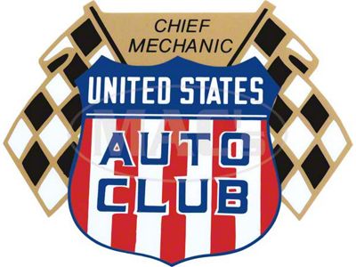 U.S. Auto Club Decal