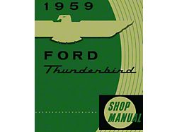 1959 Ford Thunderbird Shop Manual