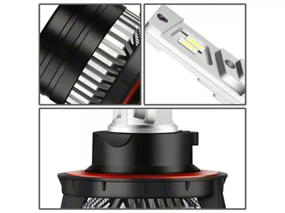 6000K LED Headlight Bulbs; H13
