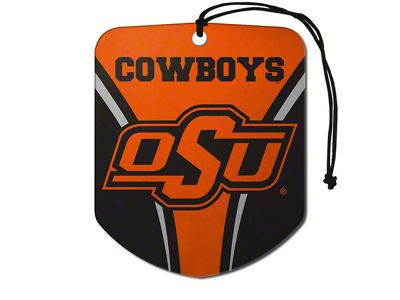 Air Fresheners with Oklahoma State University Logo; Orange and Black