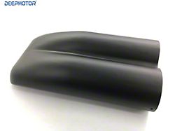 Aluminum Shotgun Air Intake Hood Scoop for Single or Dual Carburetors; Black (Universal; Some Adaptation May Be Required)