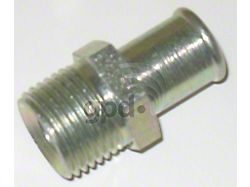 Heater Hose Fitting; 5/8-Inch Hose x 1/2-Inch NPT 