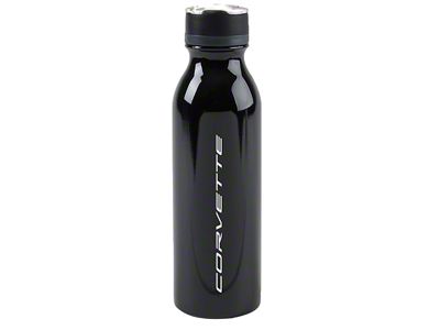 Insulated Bottle with C8 Script and Stingray Logo; 20-oz.