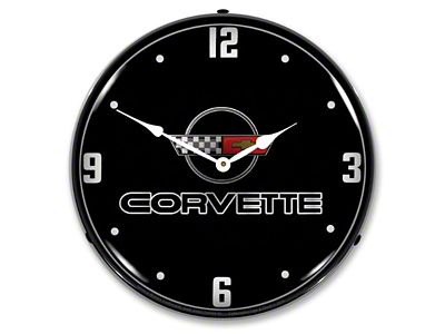 LED Clock; C4 Black Tie