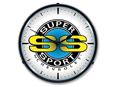 LED Clock; Chevrolet Super Sport