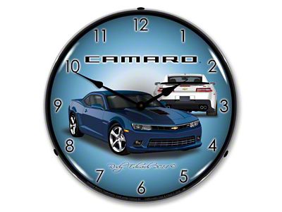 LED Clock; SS Blue Ray