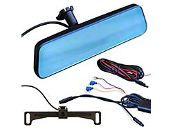 LucentVue 4K Smart Rearview Mirror Dashcam with License Plate Mount (Universal; Some Adaptation May Be Required)