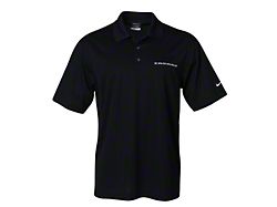 Men's Nike Polo Shirt with Camaro Logo; Black