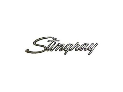 Nose Emblem Metal Sign; 32x13-Inch