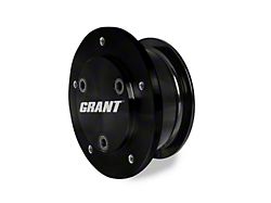 Pinless Style Quick-Release Hub for GM 36-Spline Shaft; 5-Hole; Black (Universal; Some Adaptation May Be Required)