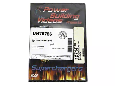Power Building Videos Superchargers (DVD)