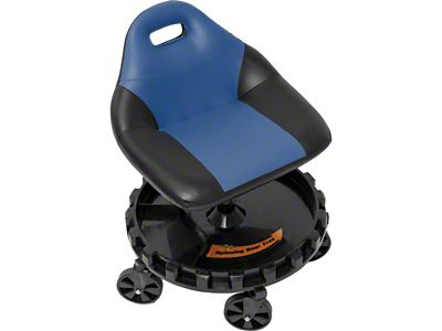 ProGear Mobile Rolling Gear Race Seat; Blue