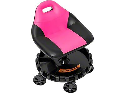ProGear Mobile Rolling Gear Race Seat; Pink