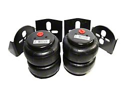 Rear Air Bag and Mounting Bracket Suspension Kit for 2.75-Inch Axle Tube; 2,600 lb. (Universal; Some Adaptation May Be Required)