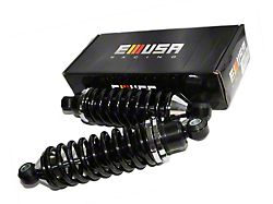 Rear Street Rod Coil-Over Shocks; Black; 250 lb,/in. Spring Rate (Universal; Some Adaptation May Be Required)