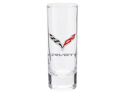 Shot/Coridal Glass with C7 Logo; 2.50-oz.
