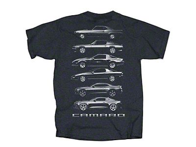 Six Profiles T-Shirt; Dark Gray