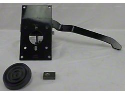 Universal Firewall Mount 90-Degree Under Dash Brake Pedal (Universal; Some Adaptation May Be Required)