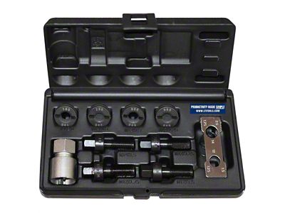 Wheel Hub Master Rethread Kit; 10-Piece