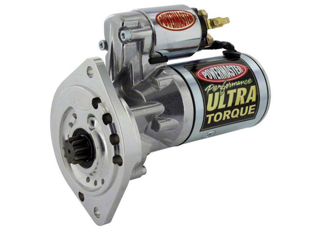 Powermaster Ultra-High-Torque - 200 Ft. Lb. - Starter, Ultra Torque High Speed, 63-79 Ford V8 Engines with 5-Speed Manual Transmission (302 engine)