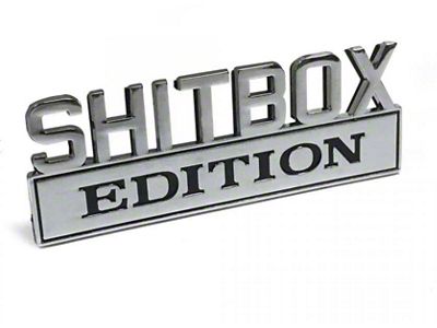UltraEmblem Shitbox Edition Fender Emblem
