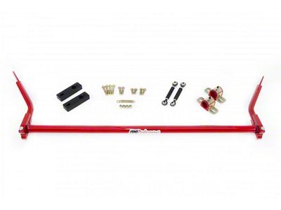 UMI Performance 1-1/4-Inch Splined Front Sway Bar with Double Shear End Links; Red (70-81 Camaro)