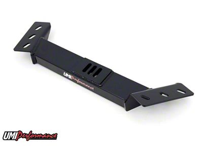 UMI Performance 700R4/T5 Transmission Crossmember; Black (82-92 Camaro)