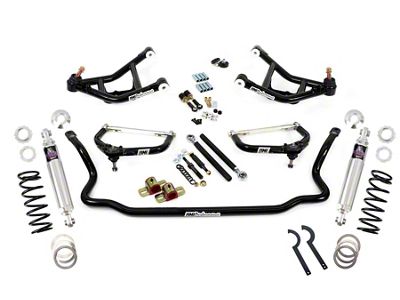 UMI Performance Corner Max Race/Street Handling Kit; Black (70-81 Camaro)