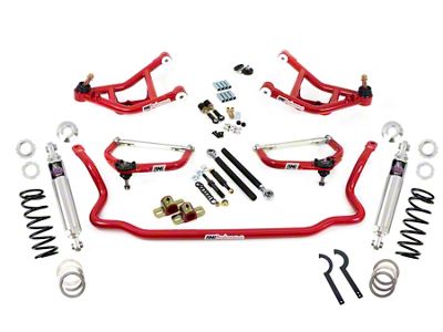 UMI Performance Corner Max Race/Street Handling Kit; Red (70-81 Camaro)