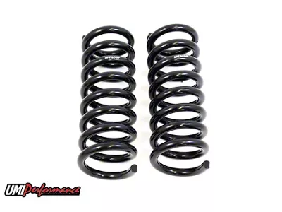 UMI Performance Front Lowering Springs; 2.50-Inch (70-81 Camaro)