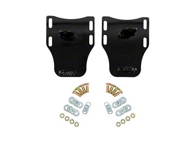 UMI Performance K-Member LS Motor Mounts; Black (82-92 Camaro w/ UMI K-Member)
