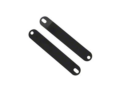 UMI Performance K-Member Upper Coil-Over Brackets; Black (82-92 Camaro w/ UMI K-Member)