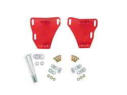 UMI Performance LS Engine Swap Mounts; Red (82-92 Camaro)