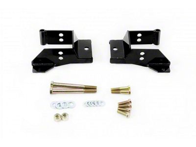 UMI Performance Rear Leaf Spring Front Mounts; Black (70-81 Camaro)