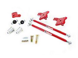 UMI Performance Rear Leaf Spring Traction Bars for Stock Location; Red (70-81 Camaro)