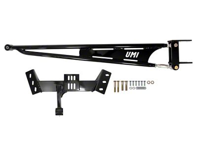 UMI Performance TH350/T5 Transmission Tunnel Mounted Torque Arm; Black (82-92 Camaro)