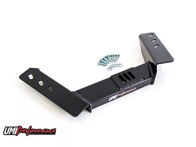 UMI Performance TH400 Transmission Crossmember; Black (82-92 Camaro)