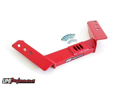 UMI Performance TH400 Transmission Crossmember; Red (82-92 Camaro)